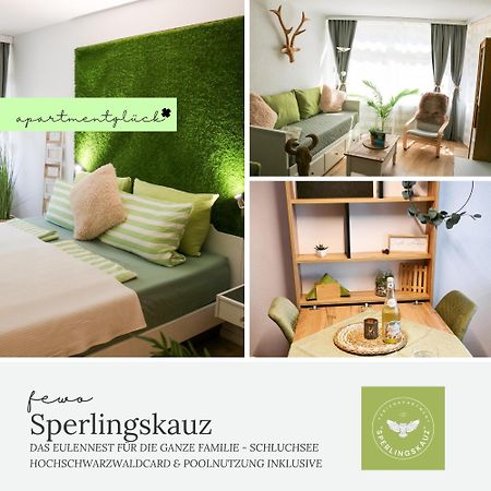 Fewo Sperlingskauz Mit Pool, Sauna & Hochschwarzwaldcard Schluchsee Dış mekan fotoğraf